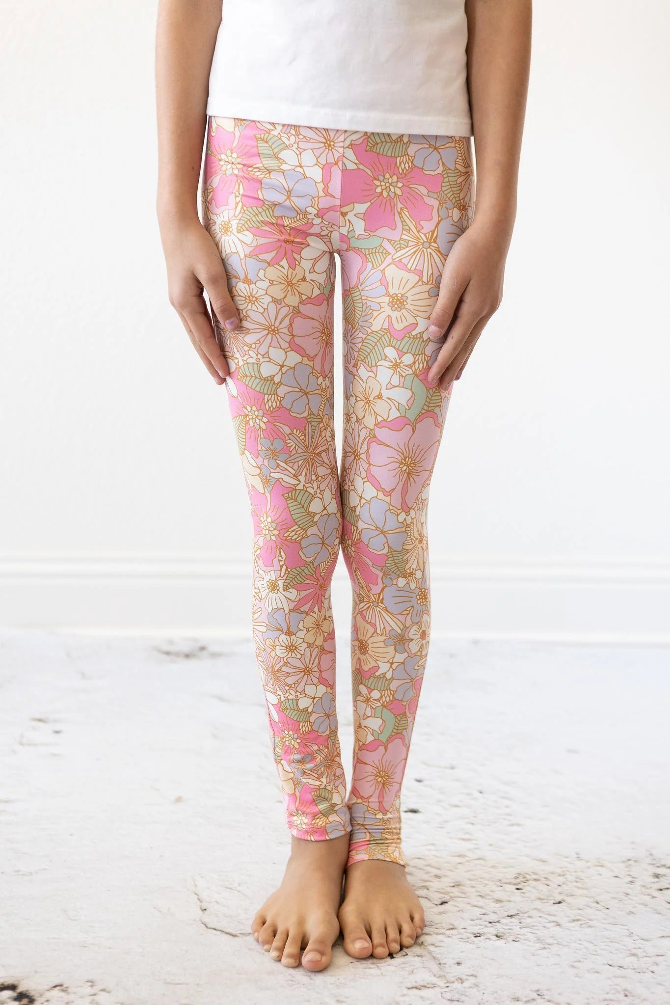 Girls What's Up Buttercup Leggings