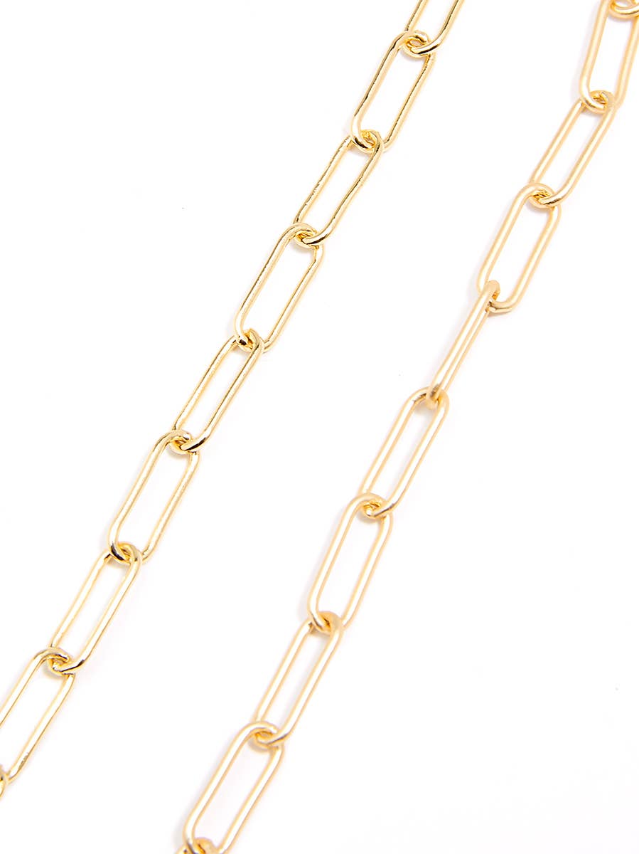 ZENZII - Classic Paperclip Link Necklace