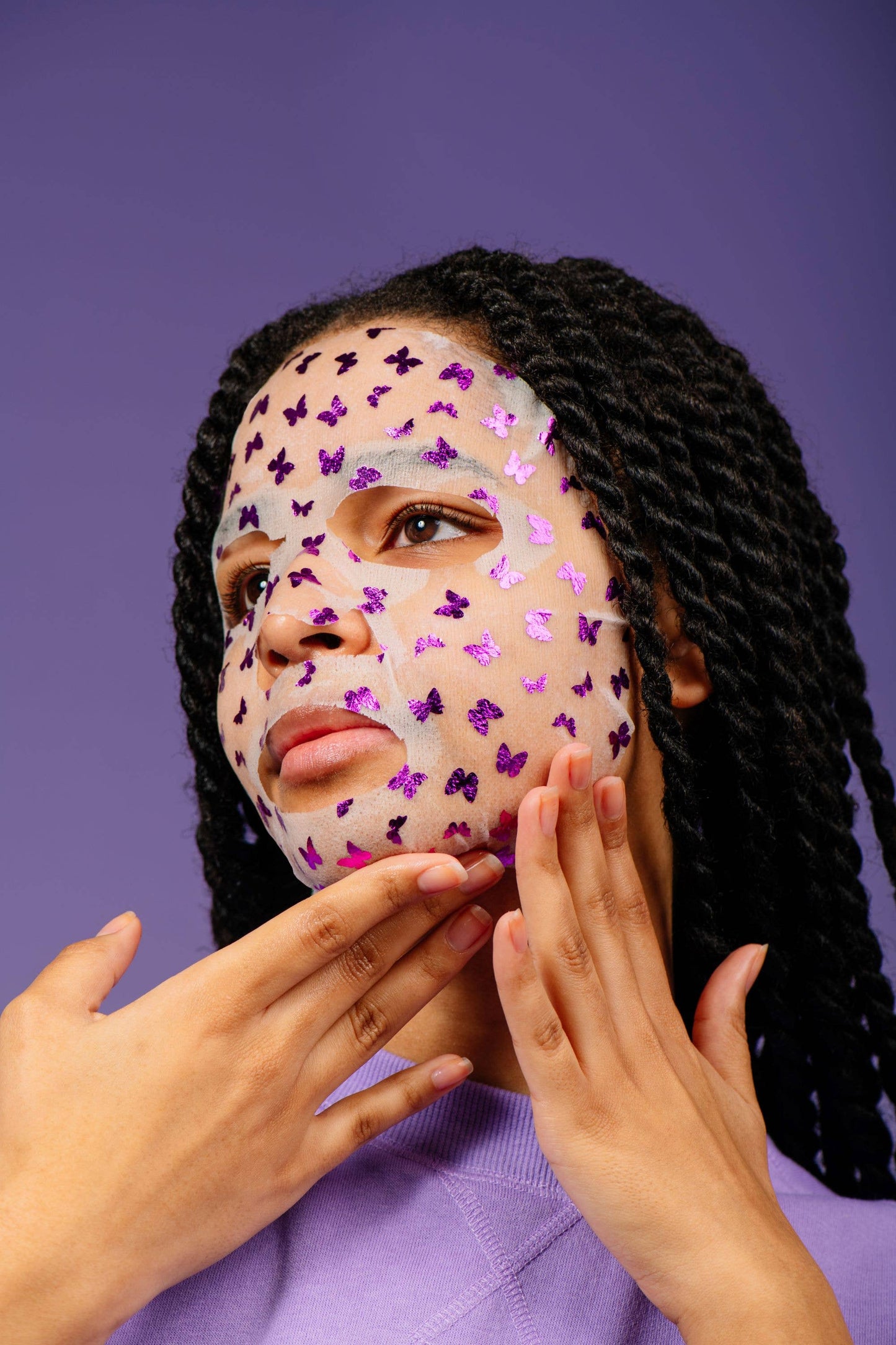 Power Hydrate Blossom Nectar Metallic Face Sheet Mask