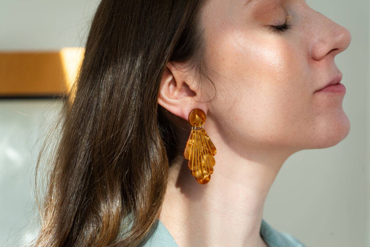 Copper Florence Earrings