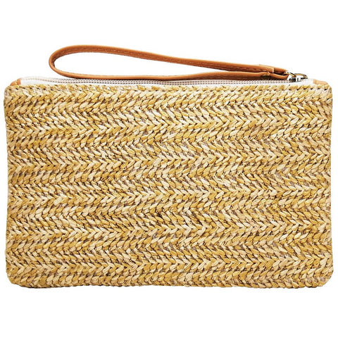 Grass Woven Casual Woven Handbag
