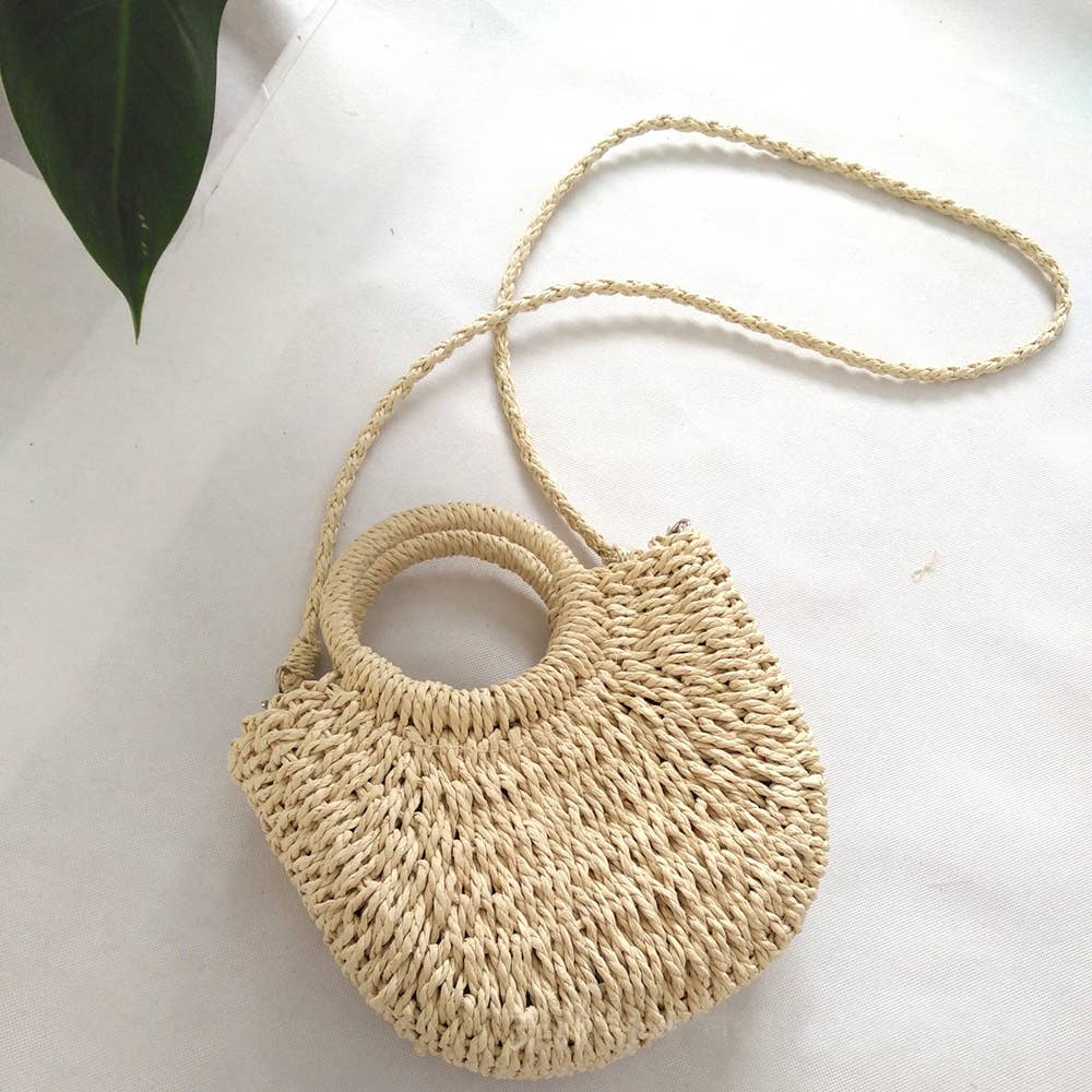 Rattan Woven Straw Bag