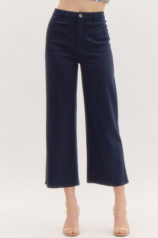 Chino Pocket Ankle Pants