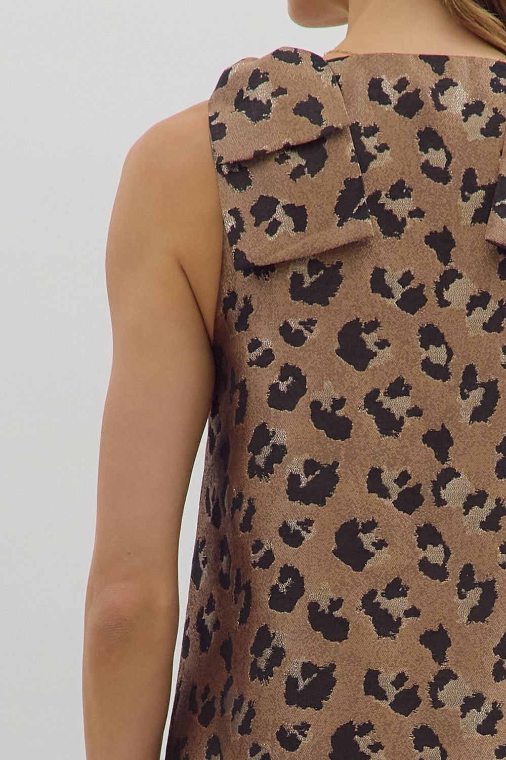 Leopard Layered Flap Tank