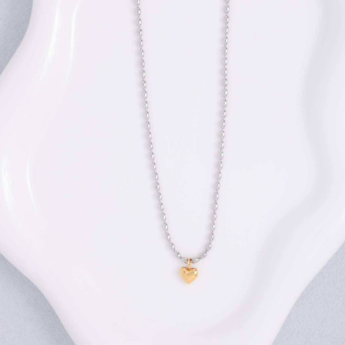 Petite Heart Water-Resistant Necklace