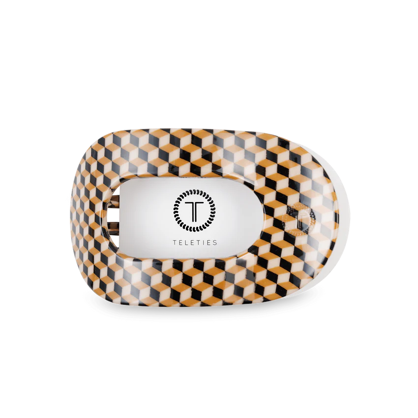 Gone Glamping Flat Round Clip