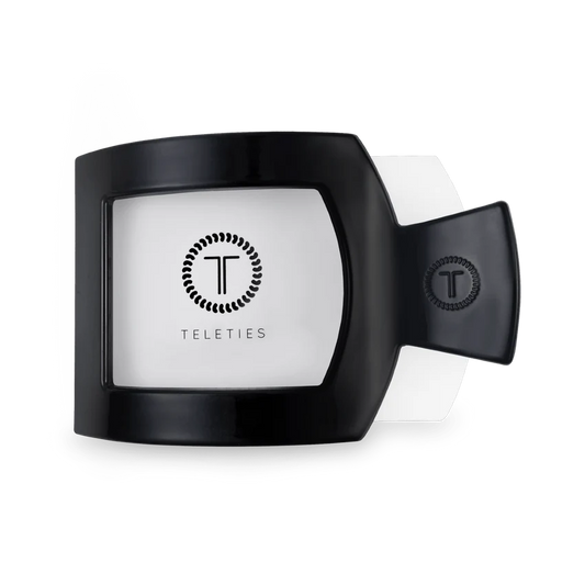 Jet Black Flat Square Clip