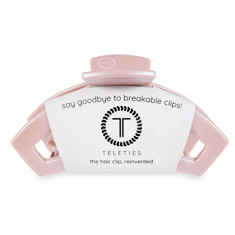 Open Pearly Pink Claw Hair Clip