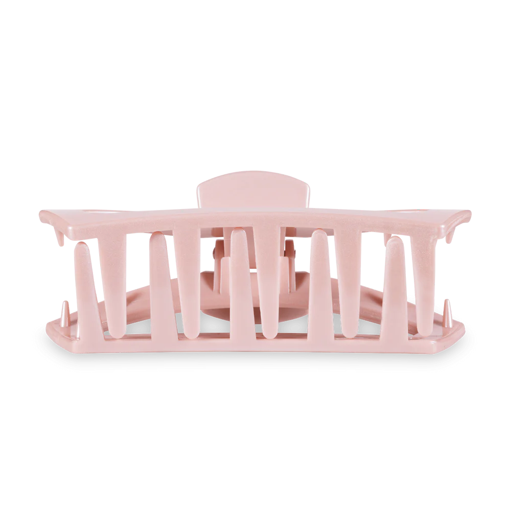 Open Pearly Pink Claw Hair Clip