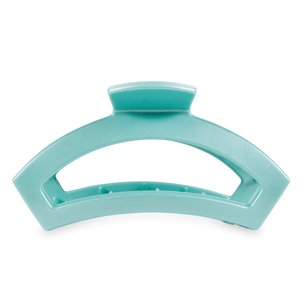 Open Totally Turquoise Claw Hair Clip
