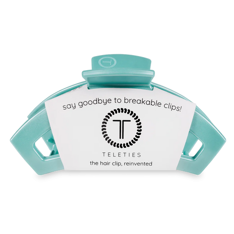 Open Totally Turquoise Claw Hair Clip