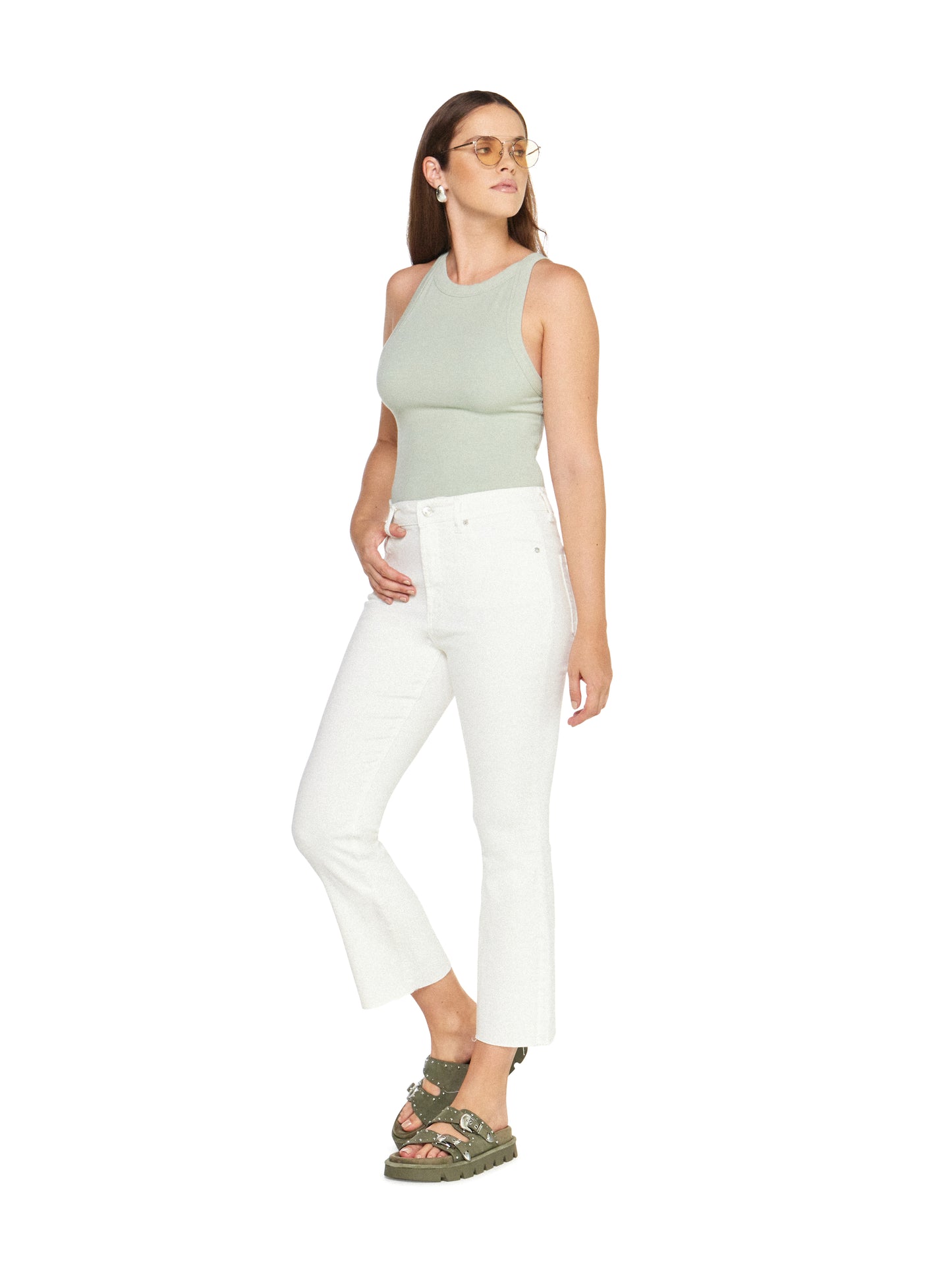 Linden High Rise Crop Jean