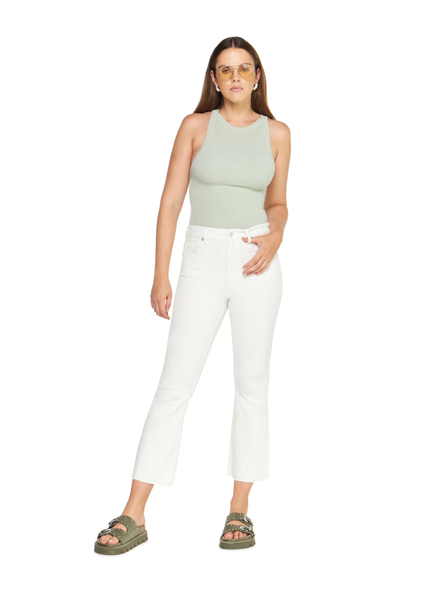 Linden High Rise Crop Jean