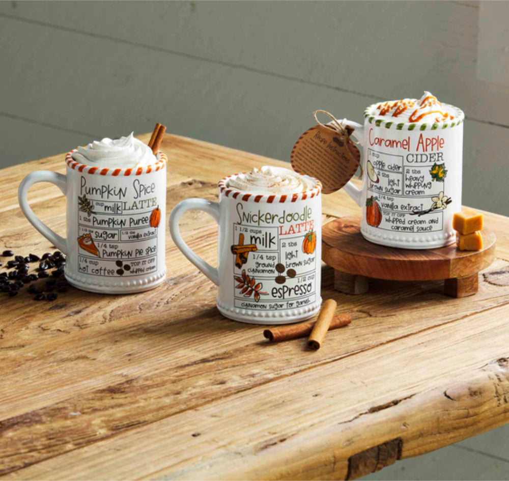 Snickerdoodle Latte Recipe Mug
