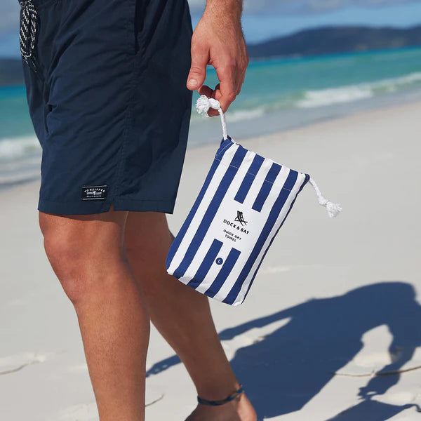Quick Dry Towels - Cabana Whitsunday Blue