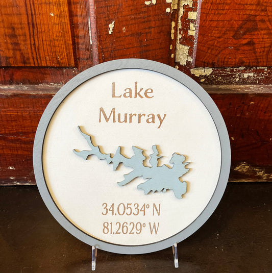 Round Lake Murray Sign