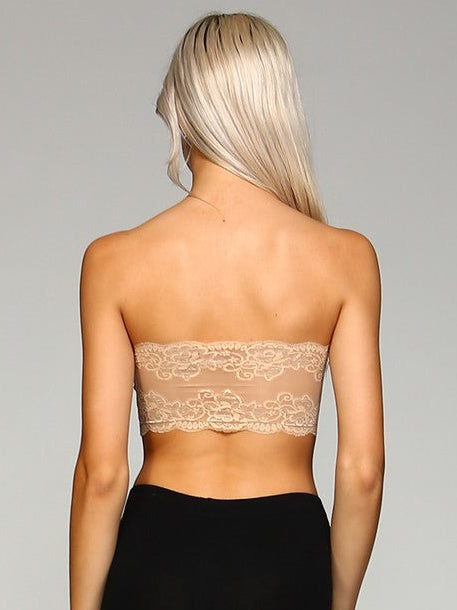 Lace Bandeau Bralette