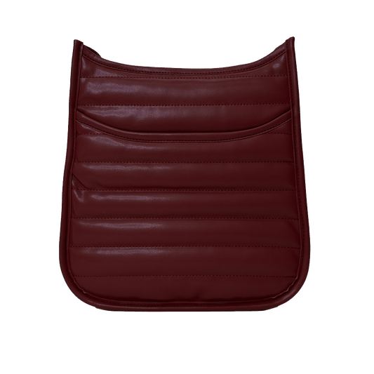 Sarah Quilted Faux Leather Messenger