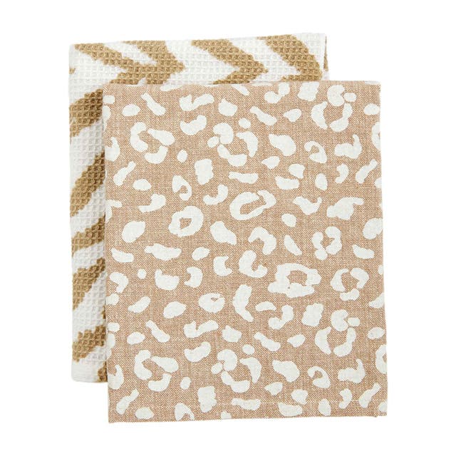 Animal Print Hand Towels
