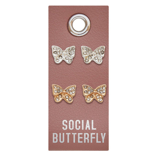 Social Butterfly - Butterfly Earrings