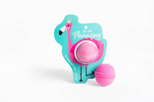 You are Flamazing Flamingo Clamshell Bath Bomb