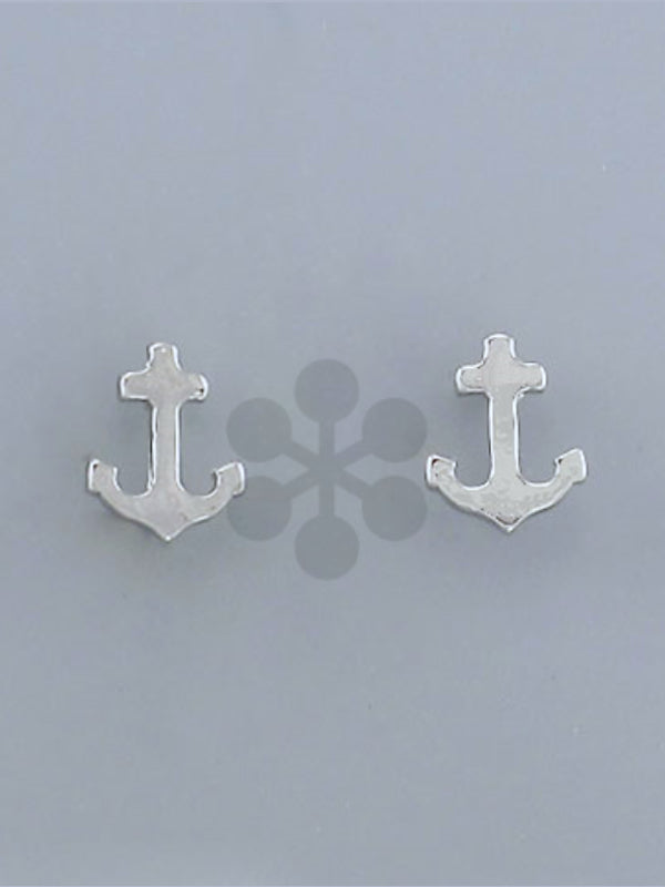 Anchor Stud Earrings