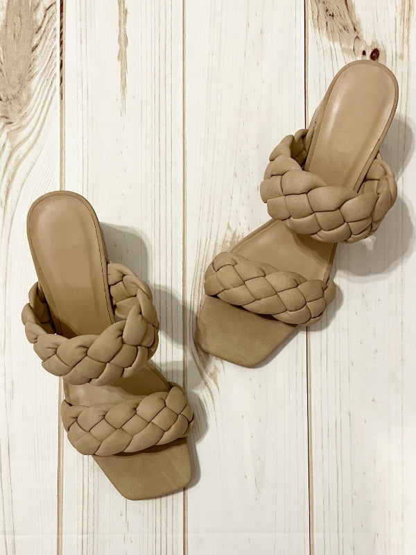 The Naomi Braided Heel