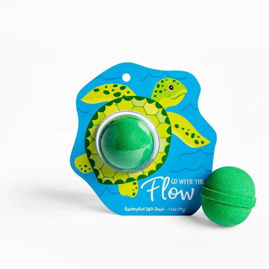 Go With the Flow Sea Turtle Clamshell Bath Bomb