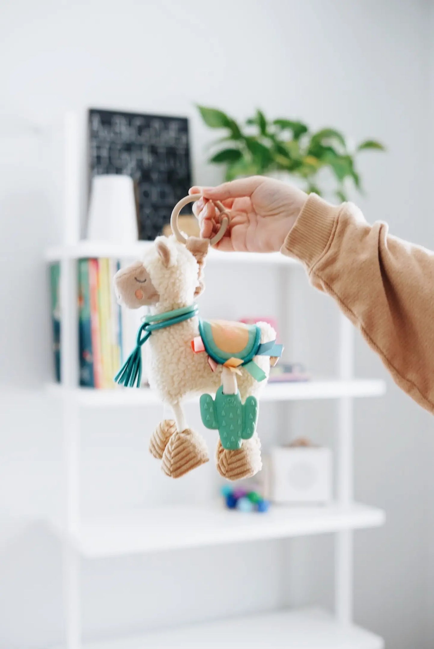 Link & Love™ Activity Plush Llama with Teether Toy