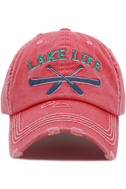 LAKE LIFE Vintage Ball Cap