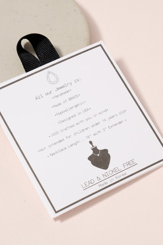 S-T-A-R Letter Charm Necklace