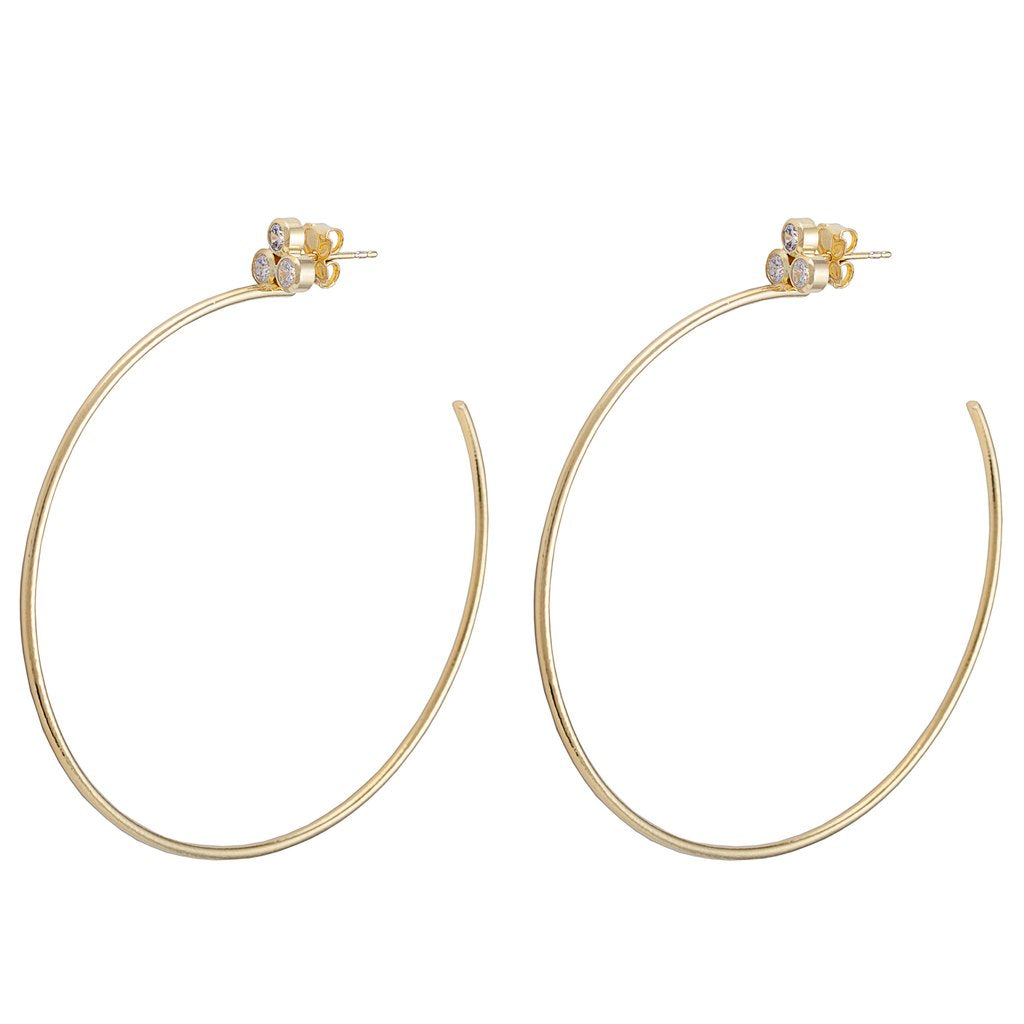 Shelia Fajl Ariela Hoop Earrings