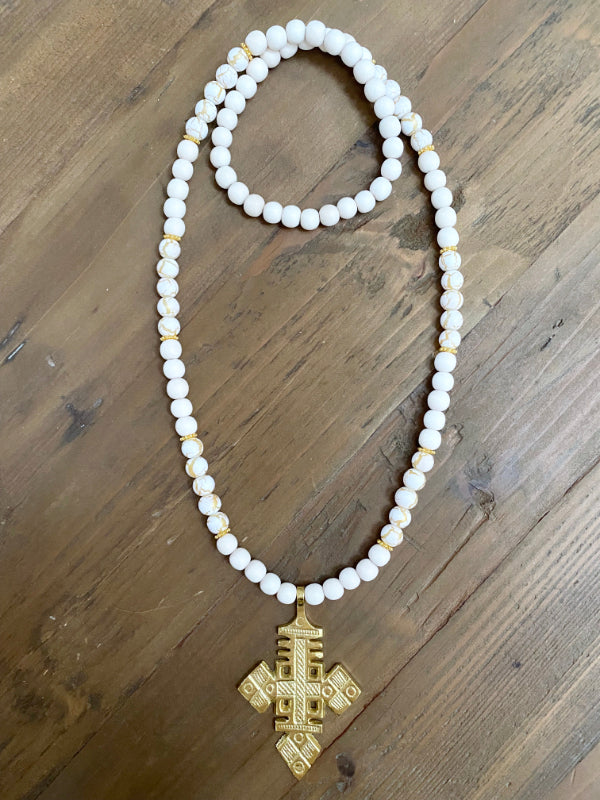 The Addison Cross Necklace