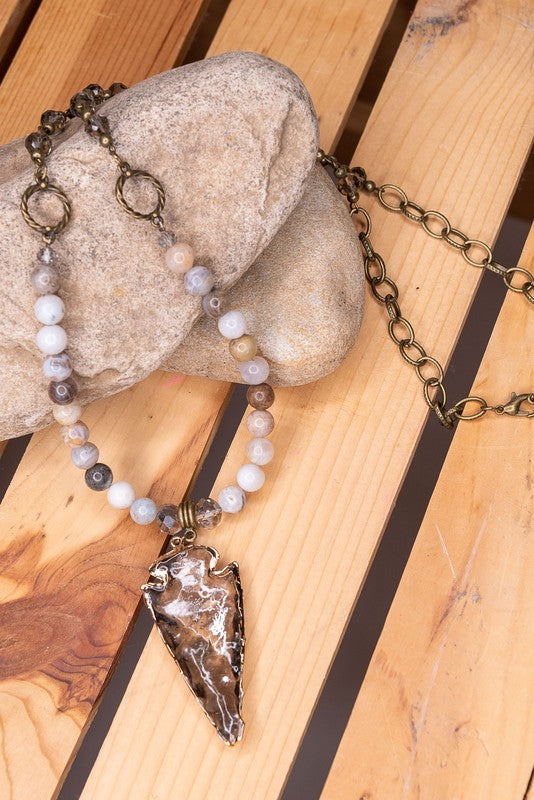 The Danee Arrowhead Necklace