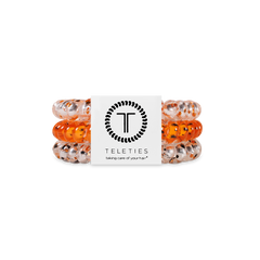 TELETIES - Spiral Hair Coils | Small | Spooky Sparkles Hair Ties