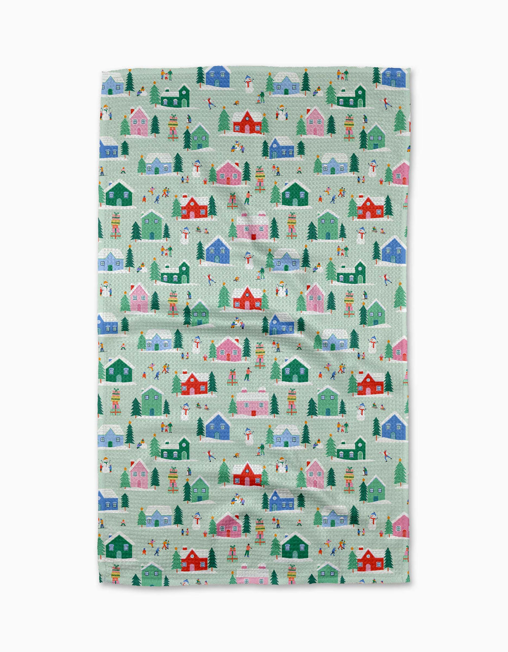 Geometry - Winter Magic Tea Towel