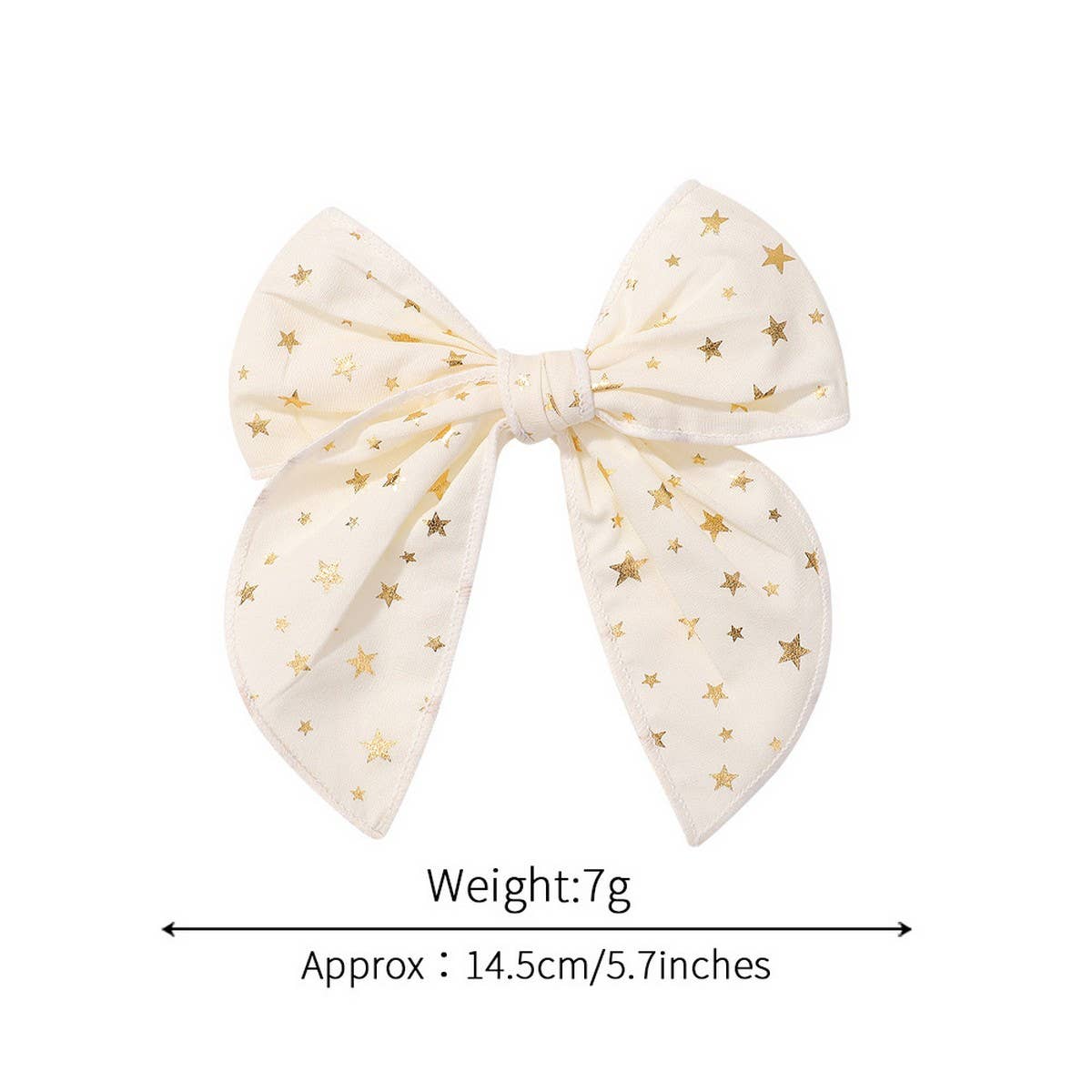 Vintage Plaid Bow Tail Hair Clip for Kids_CWAHA6677