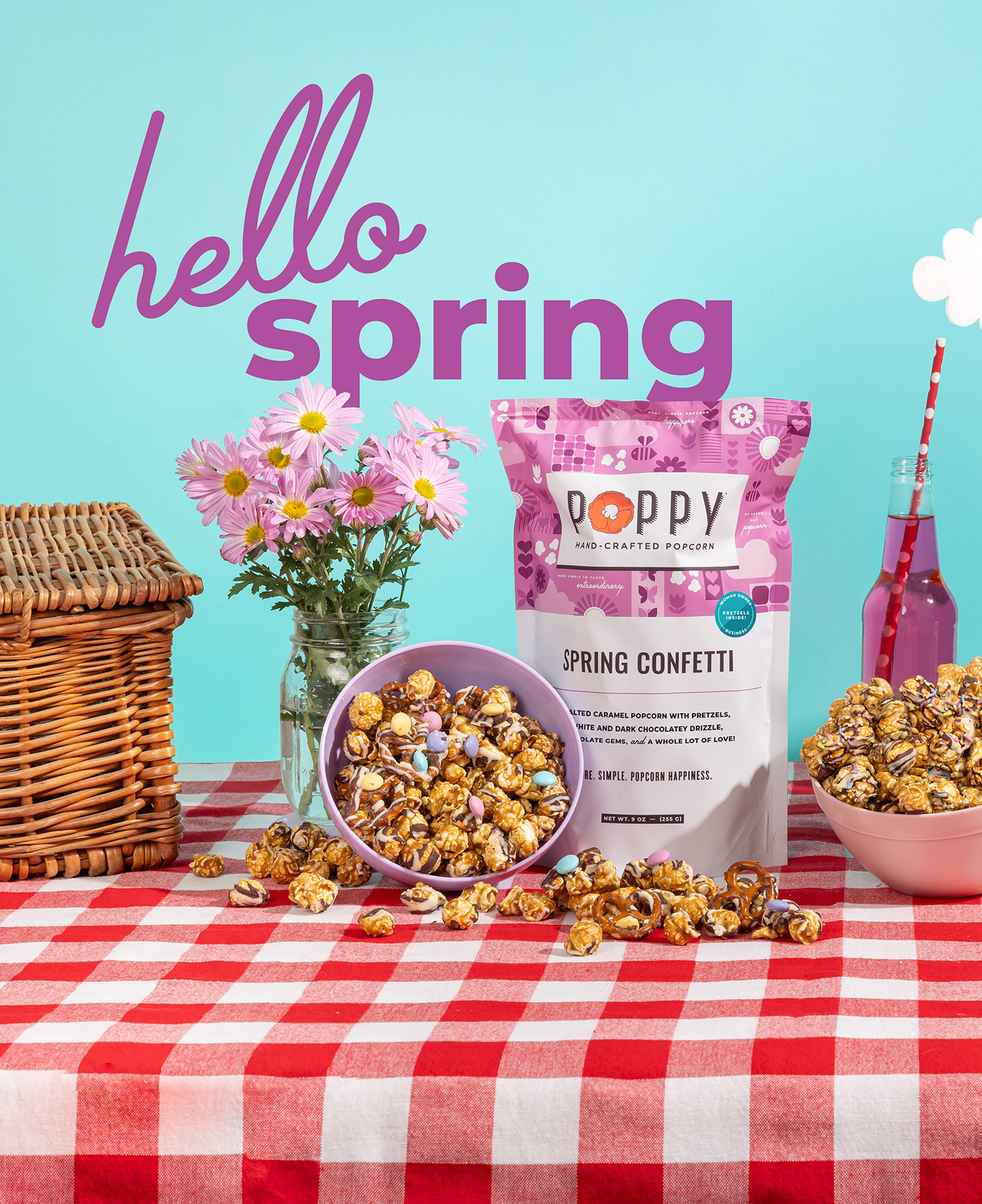 Spring Confetti Popcorn