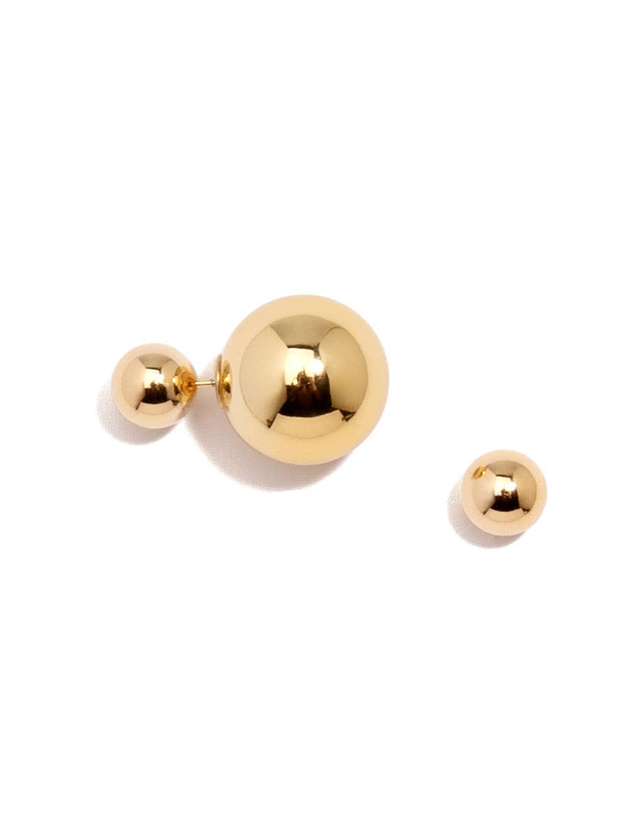 ZENZII - Beaded Ear Jacket Stud
