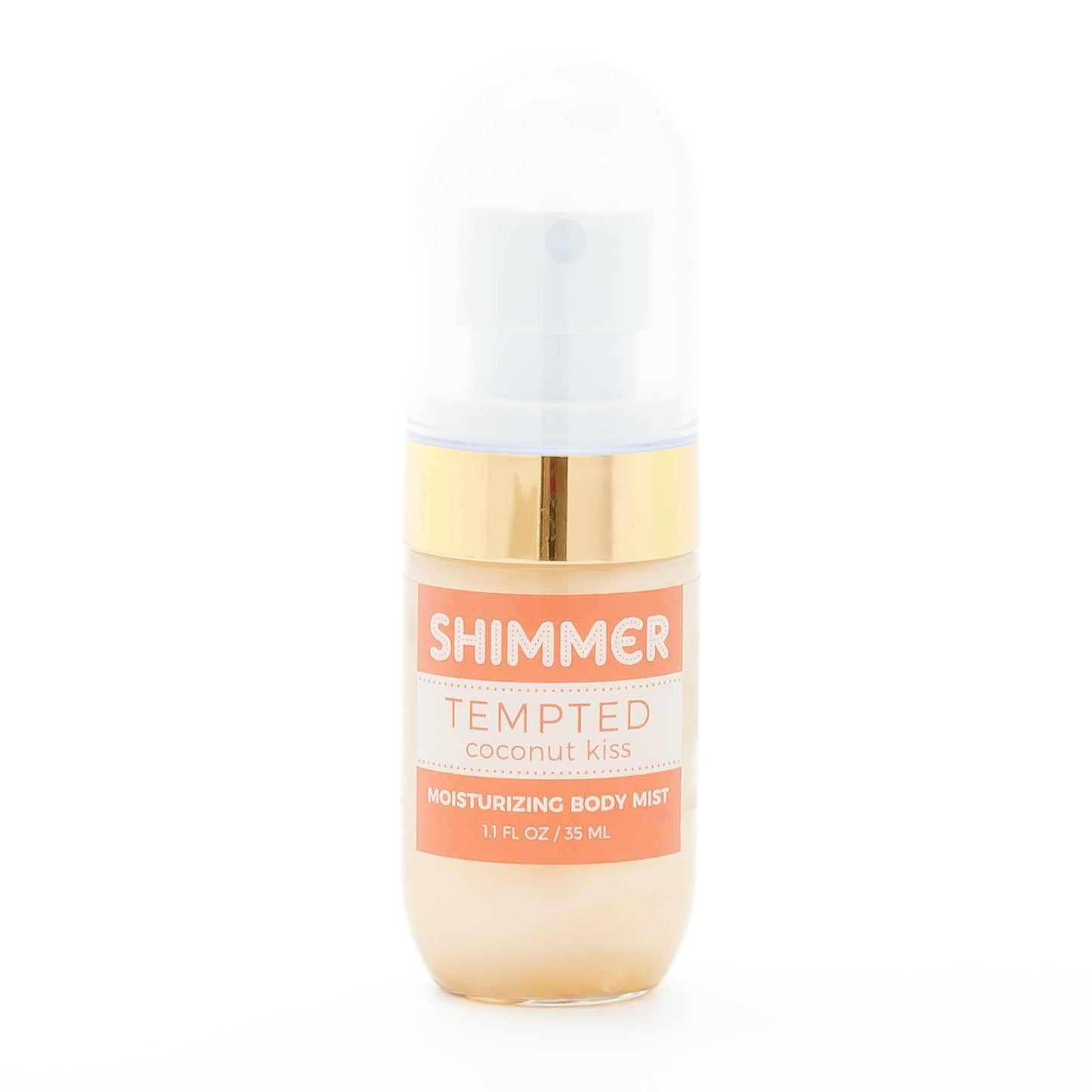 Mixologie Tempted (coconut kiss) SHIMMER Body Mist