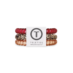 TELETIES - Spiral Hair Coils | Small | Wild Side Hair Ties
