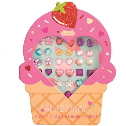 Glitzy Gems Sticker Earrings