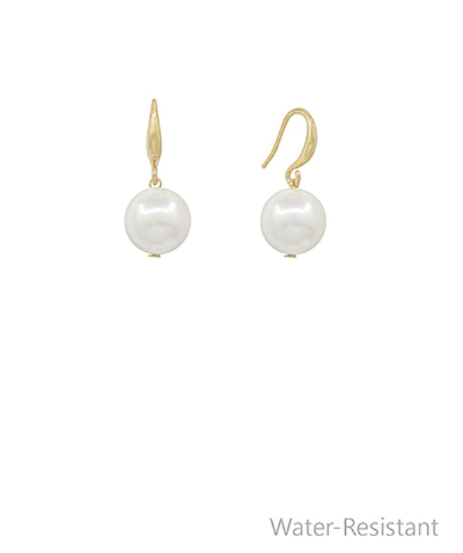 10mm Pearl Dangle Earrings