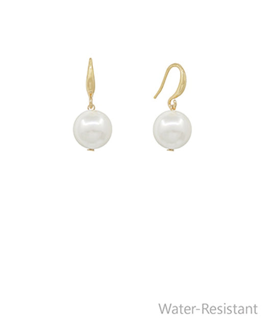 10mm Pearl Dangle Earrings