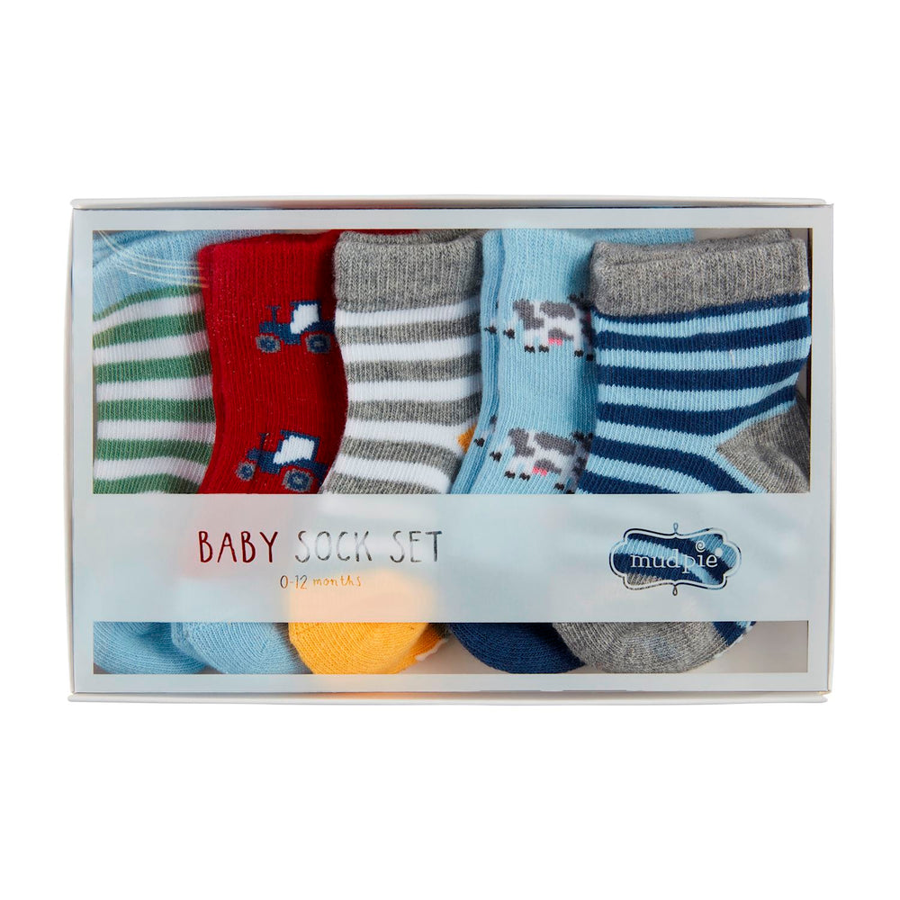 Farm Baby Sock Set