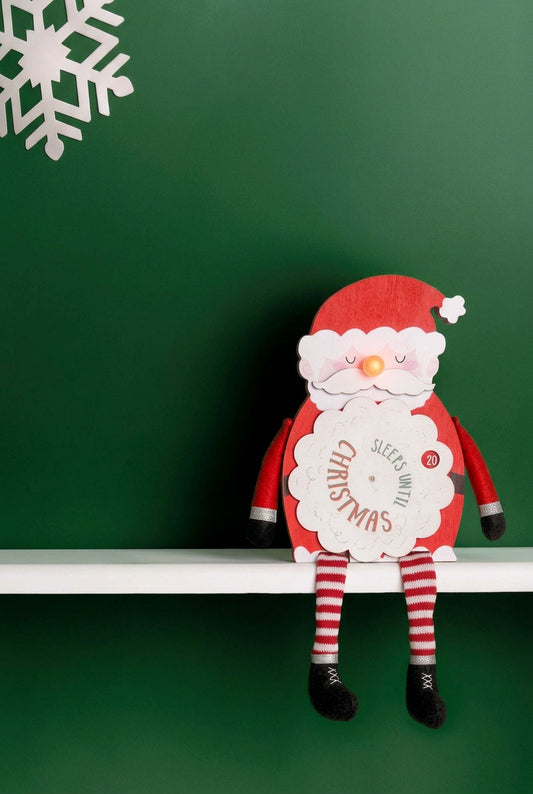 Sleeps Until Christmas Santa Sitter