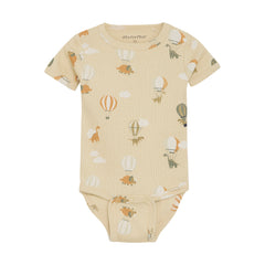 Boys Short Sleeve Balloon Bodysuit