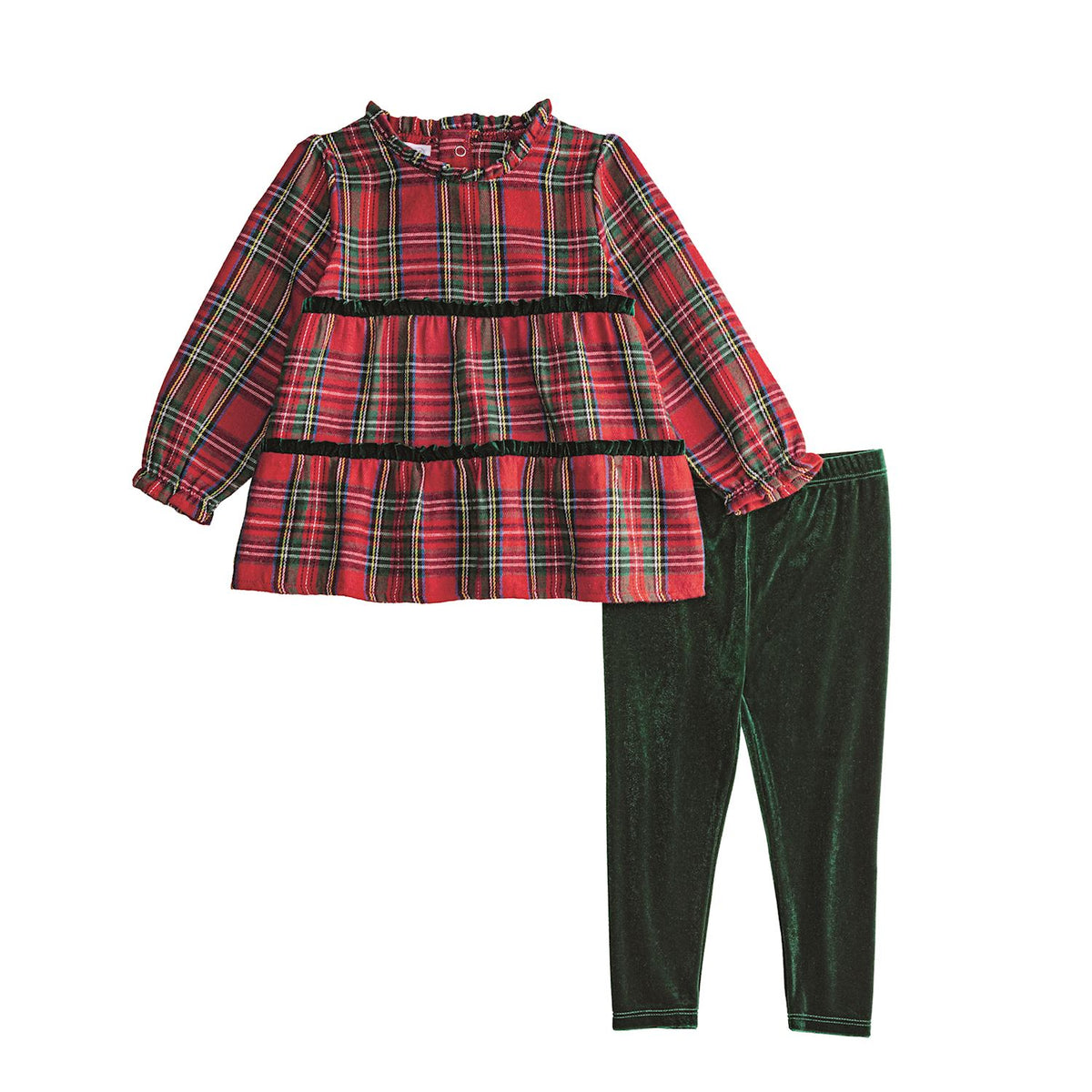 Tartan Tunic & Legging Set
