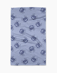Summer Crabs Tea Towel