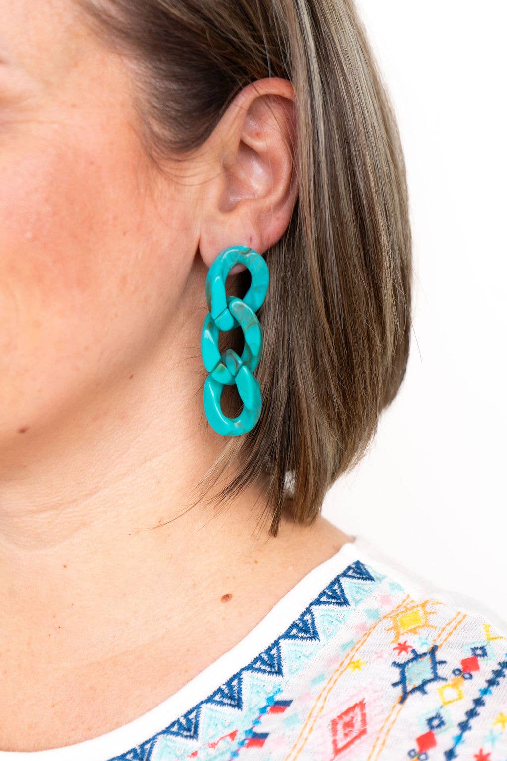 Turquoise Brooklyn Earrings